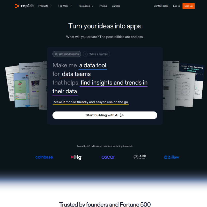 Replit Website Preview