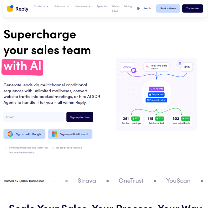 Reply.io – AI Lead Generation Platform
