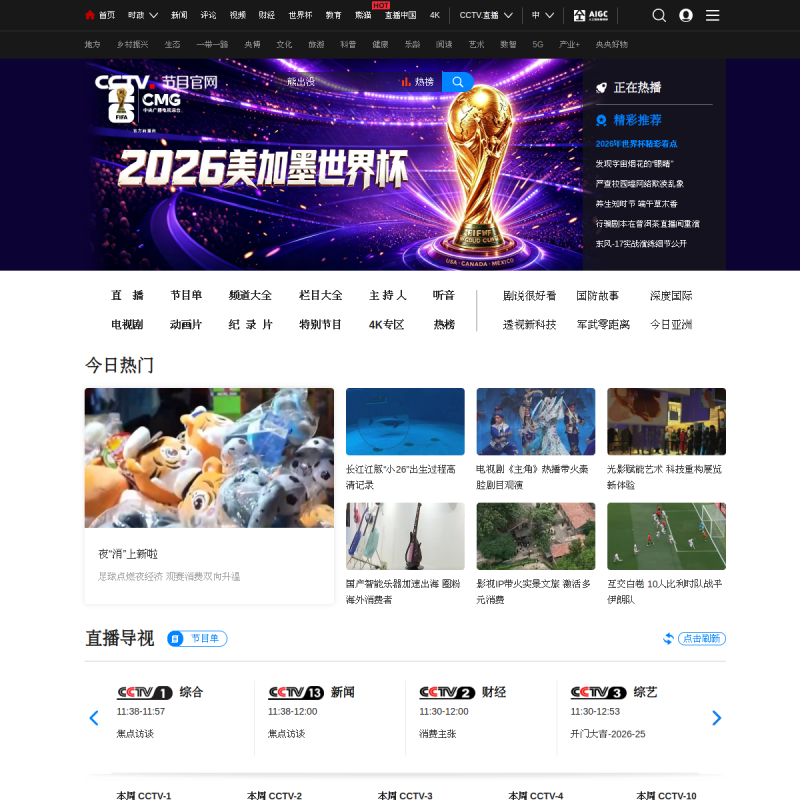 网站预览