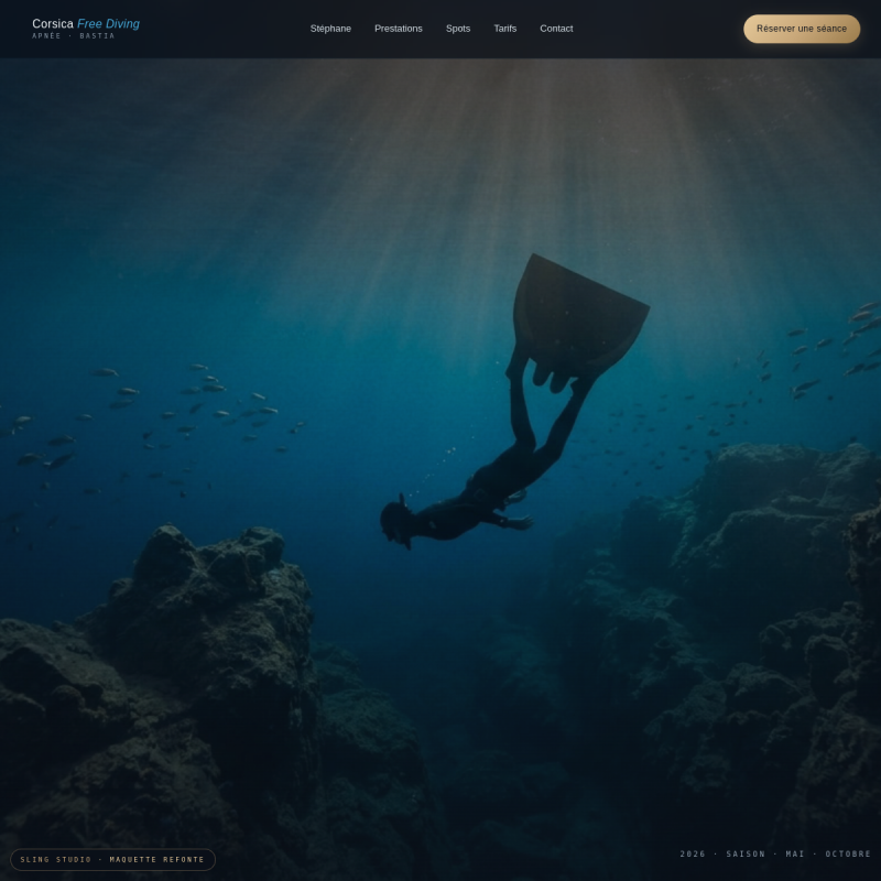 Site Corsica Freediving