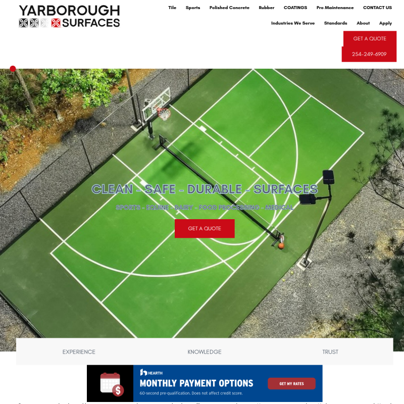 Yarborough Surfaces