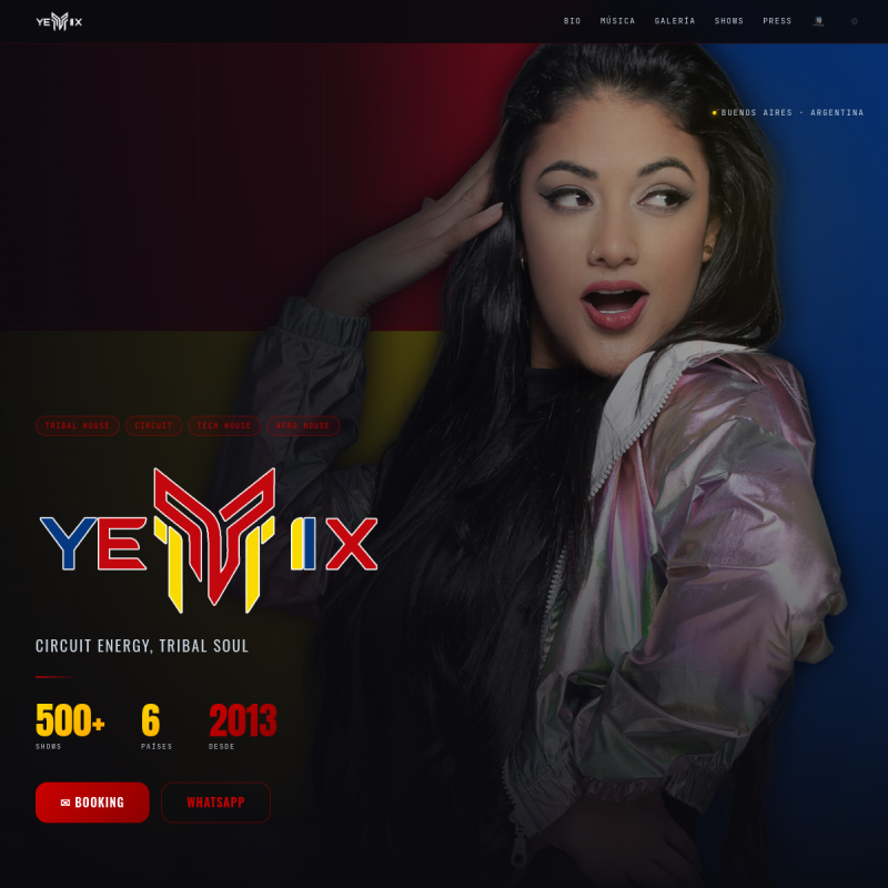 Preview de yemixdj.com