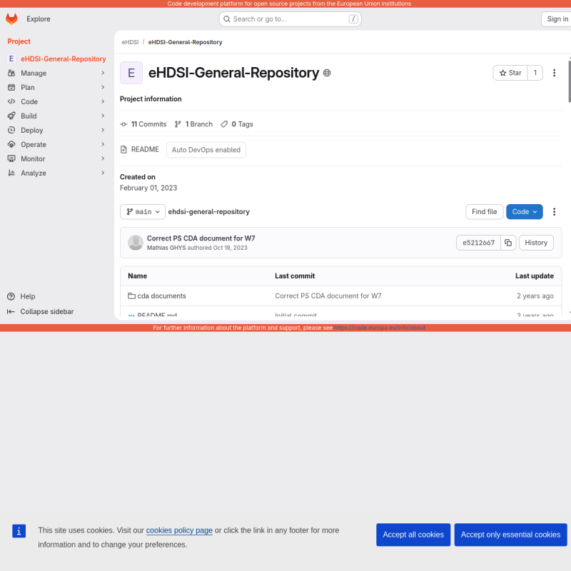 OpenNCP / MyHealth@EU site preview
