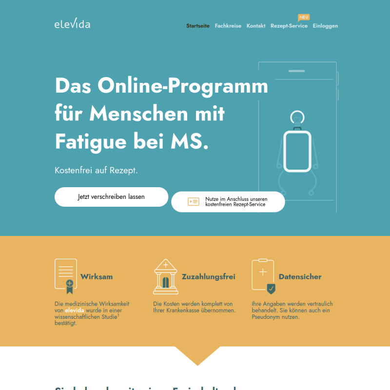 elevida site preview