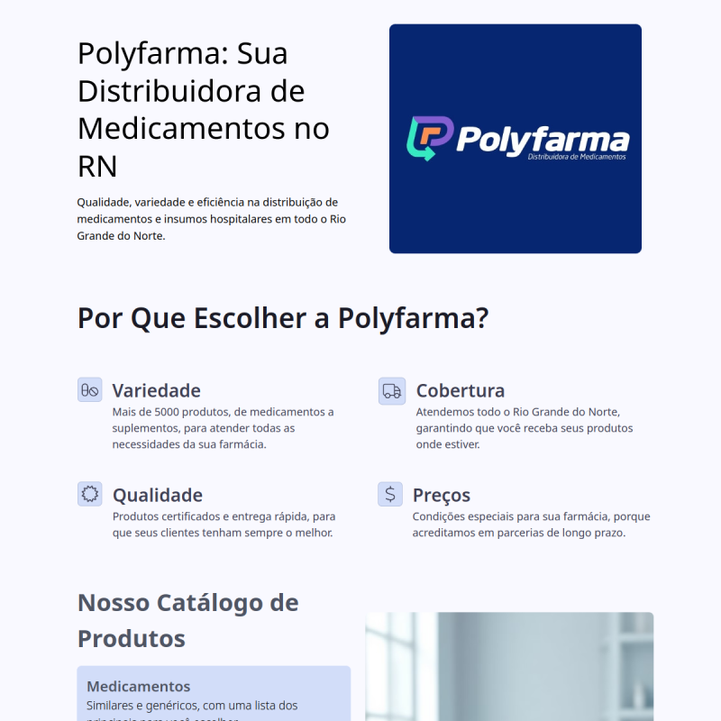 Thumbnail do projeto Polyfarma Distribuidora
