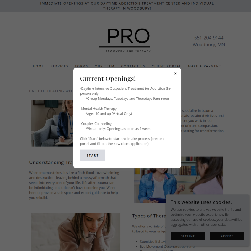 PRO Recovery & Therapy