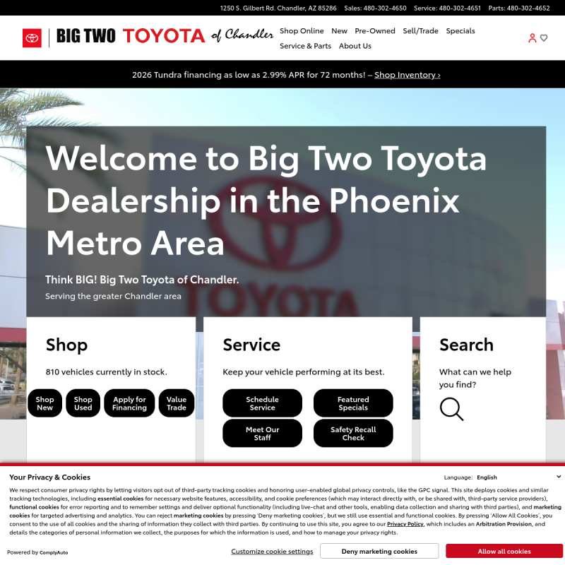 Big Two Toyota of Chandler