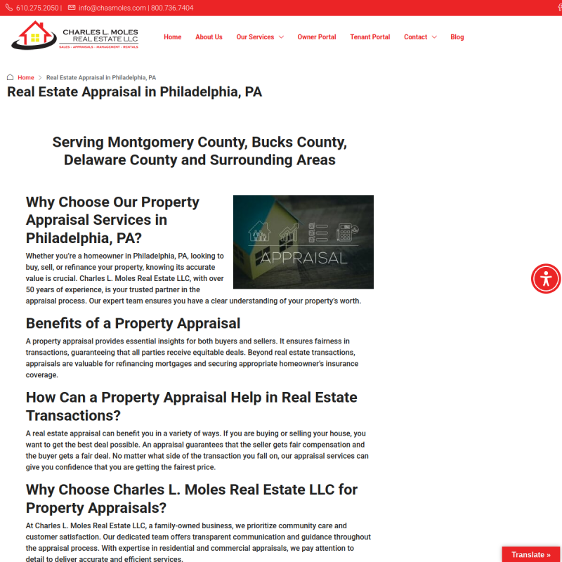 Charles L Moles Real Estate