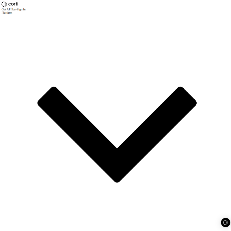 Corti site preview