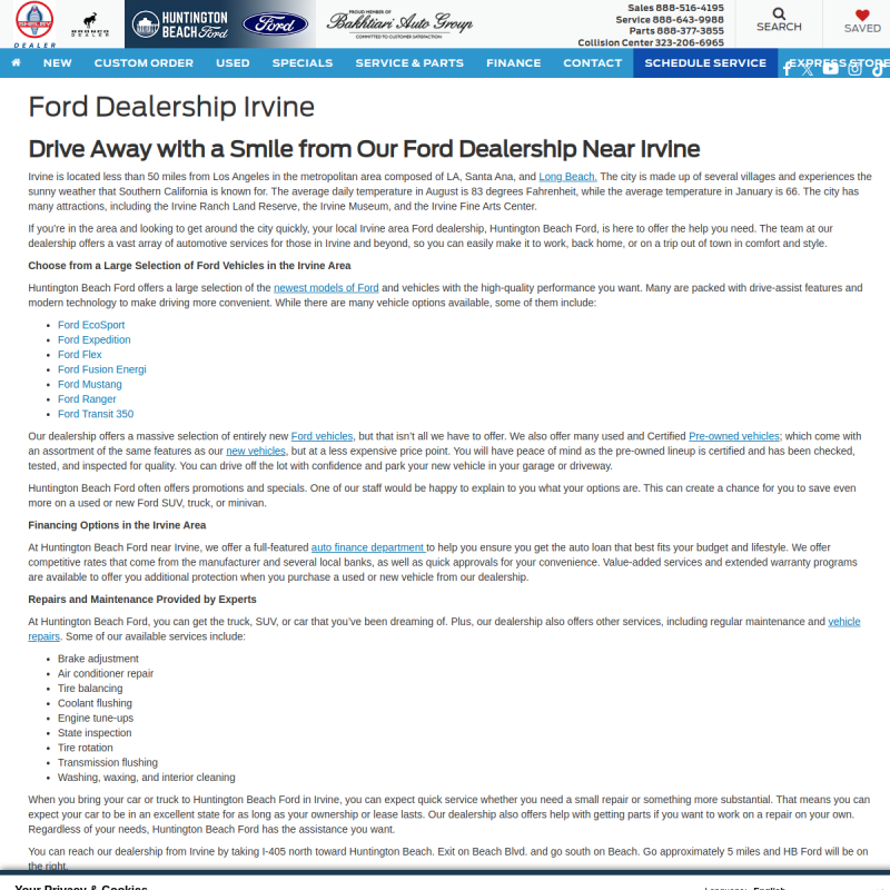 Huntington Beach Ford