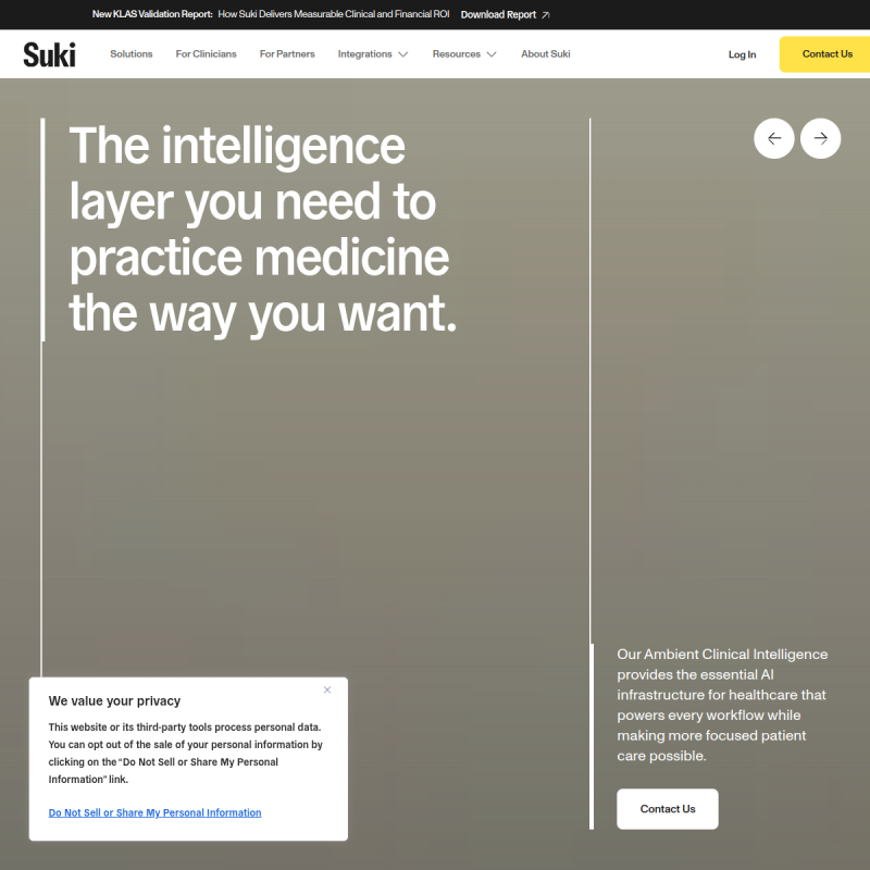 Suki site preview