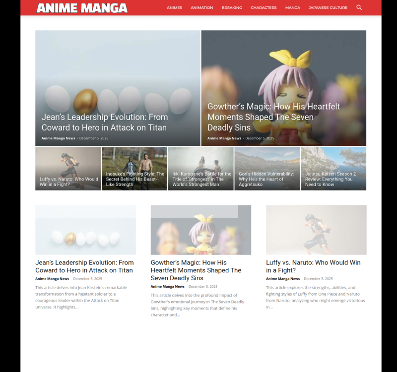 animemangadaily.com screenshot