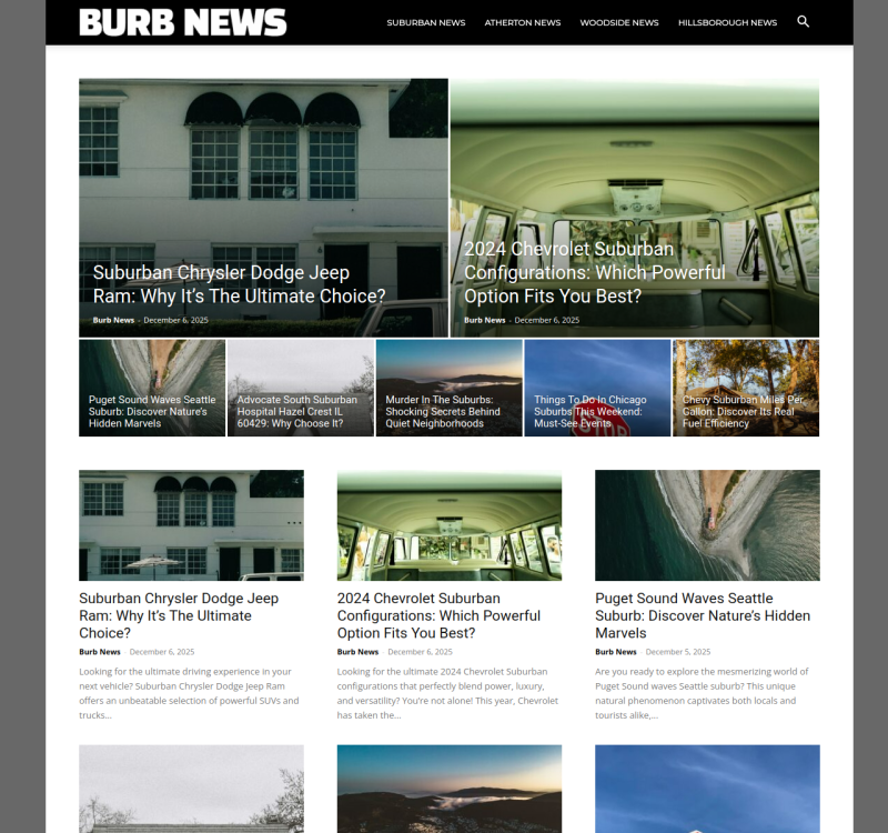 burbnews.com screenshot