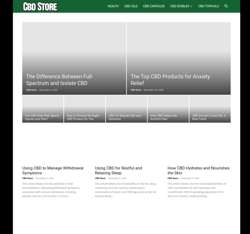 cbdstor.com screenshot