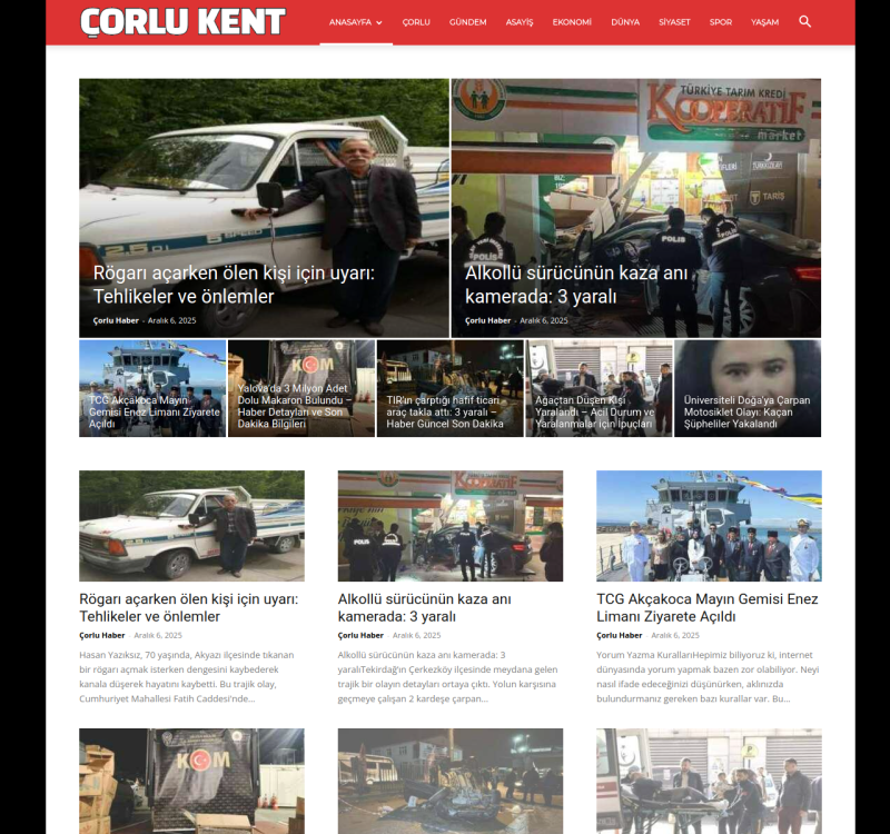 corlukent.com screenshot