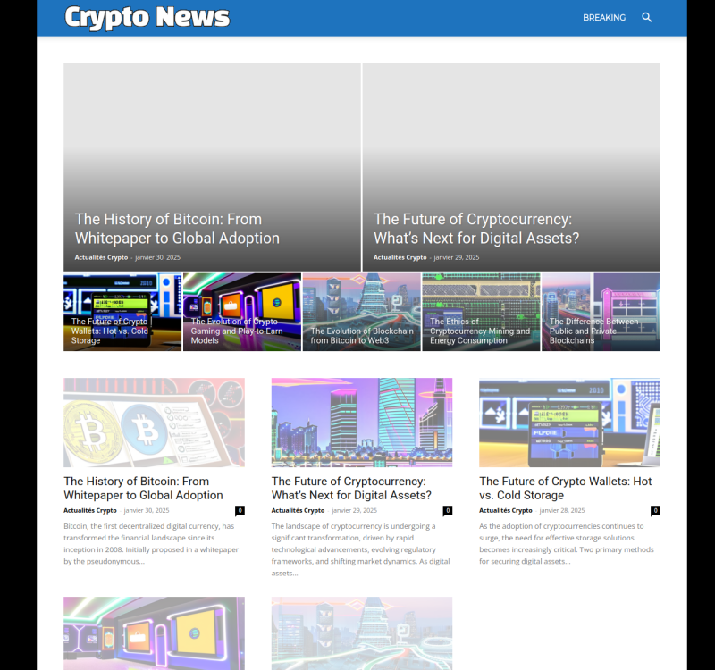 cryptovr.fr screenshot