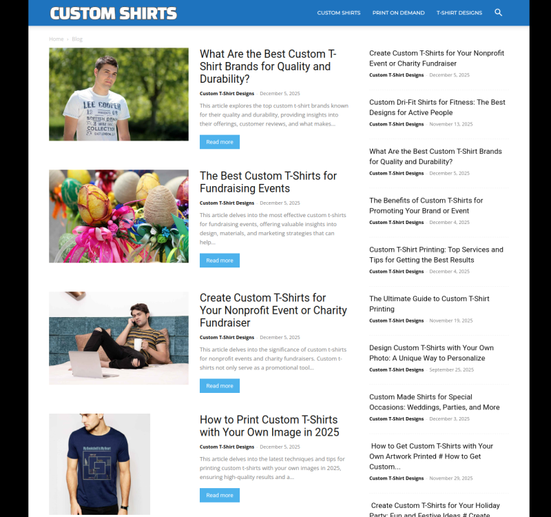 customshirts.cc screenshot