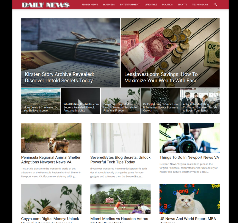 dailynewsen.com screenshot