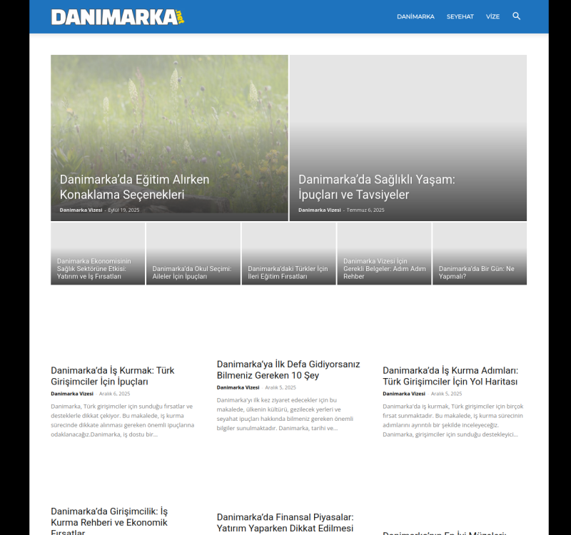 danimarka.net screenshot