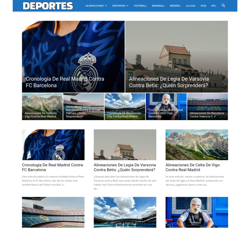 deportesnoticias.es screenshot