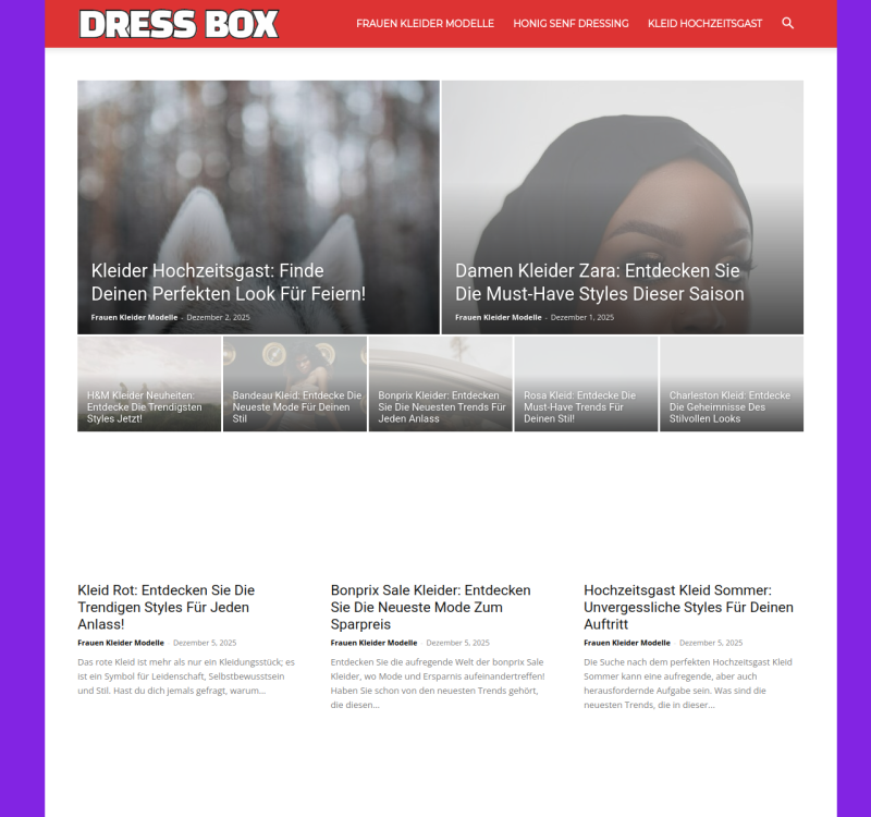 dressbox.ch screenshot