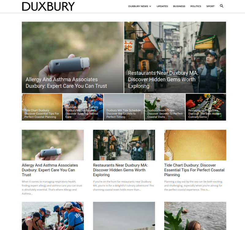 duxburynews.com screenshot