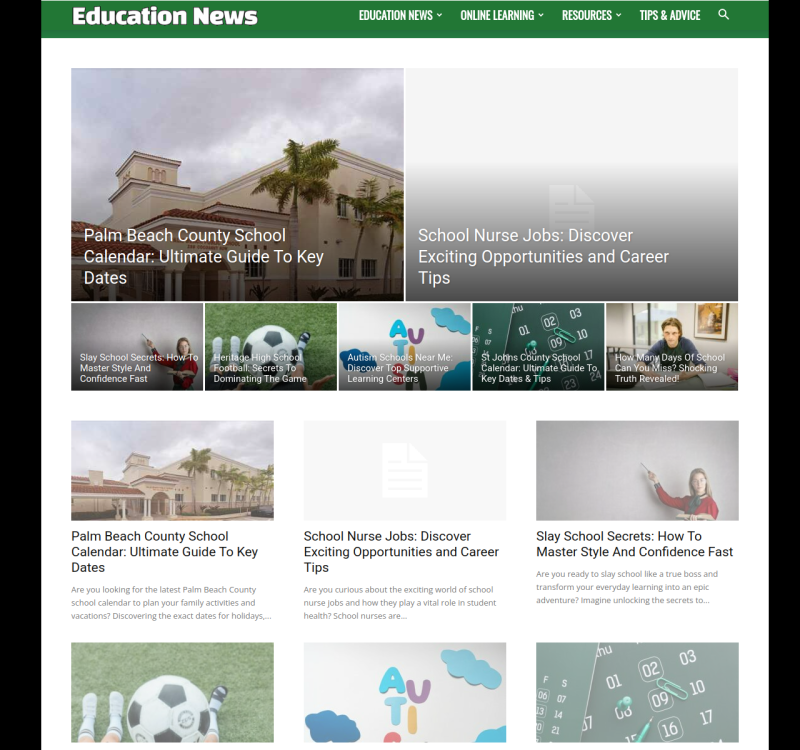 educationnews.edu.pl screenshot