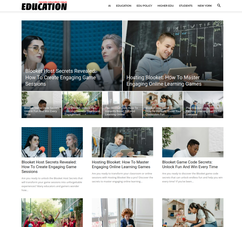educationnv.com screenshot