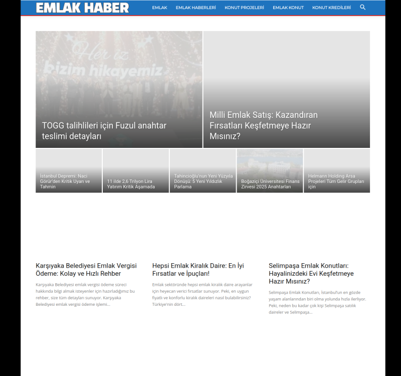 emlakhaber.org screenshot
