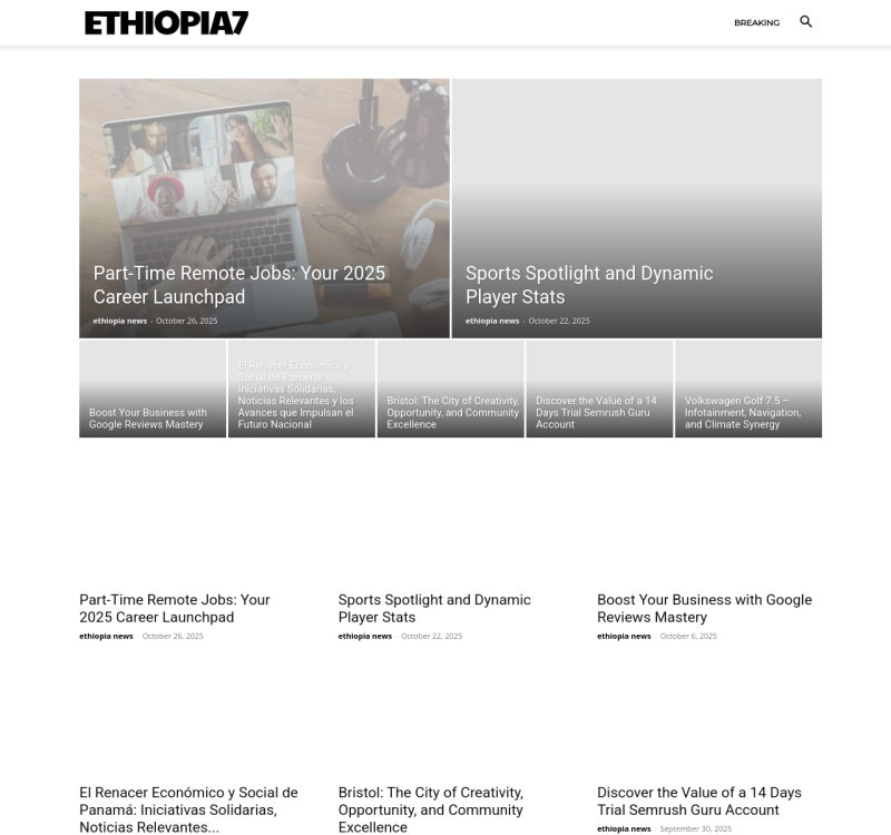 ethiopia7.com screenshot