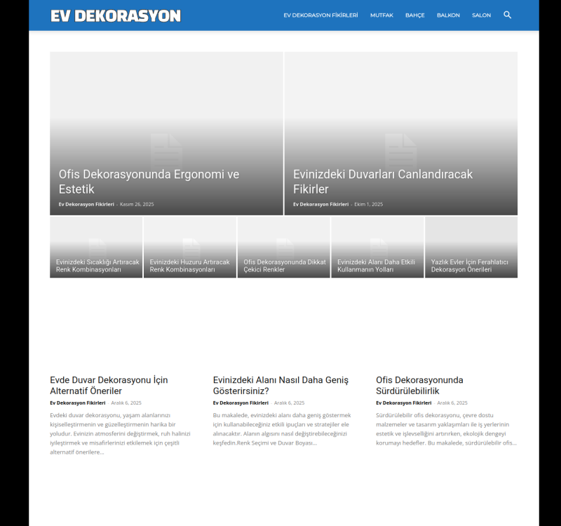 evdekorasyon.net screenshot