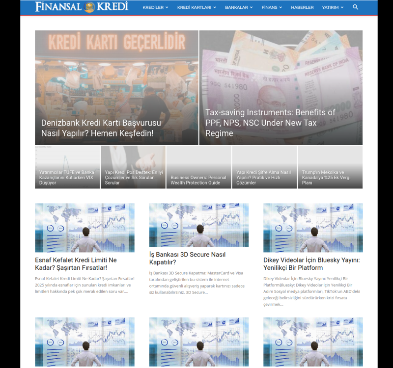 finansalkredi.com screenshot