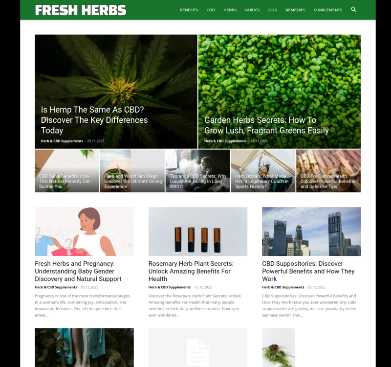 freshherbs.net screenshot