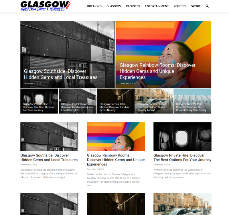 glasgowdaily.uk screenshot