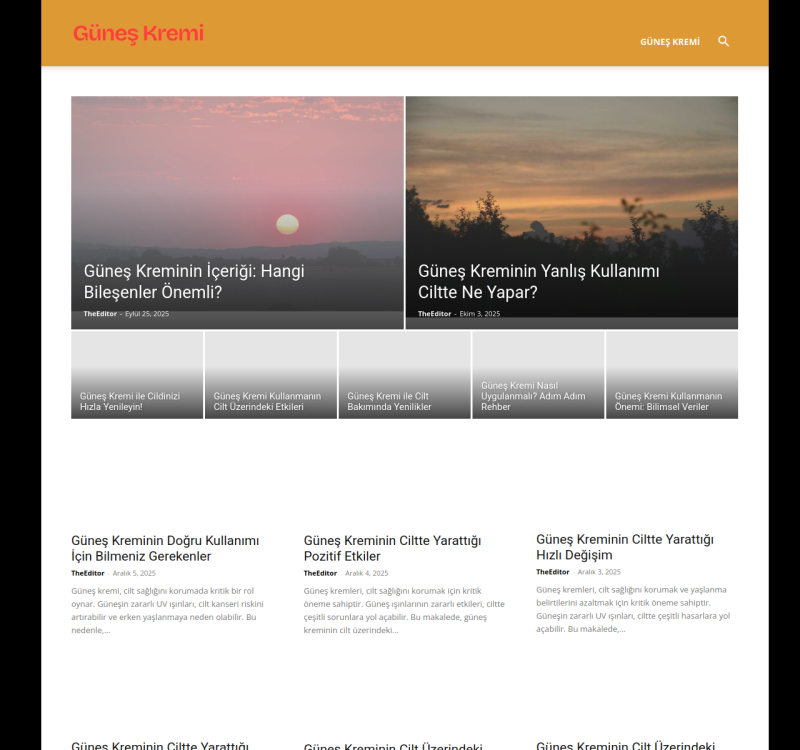 guneskremi.org screenshot