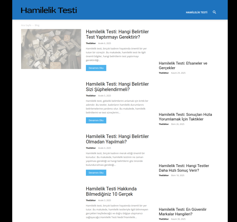hamileliktesti.info screenshot