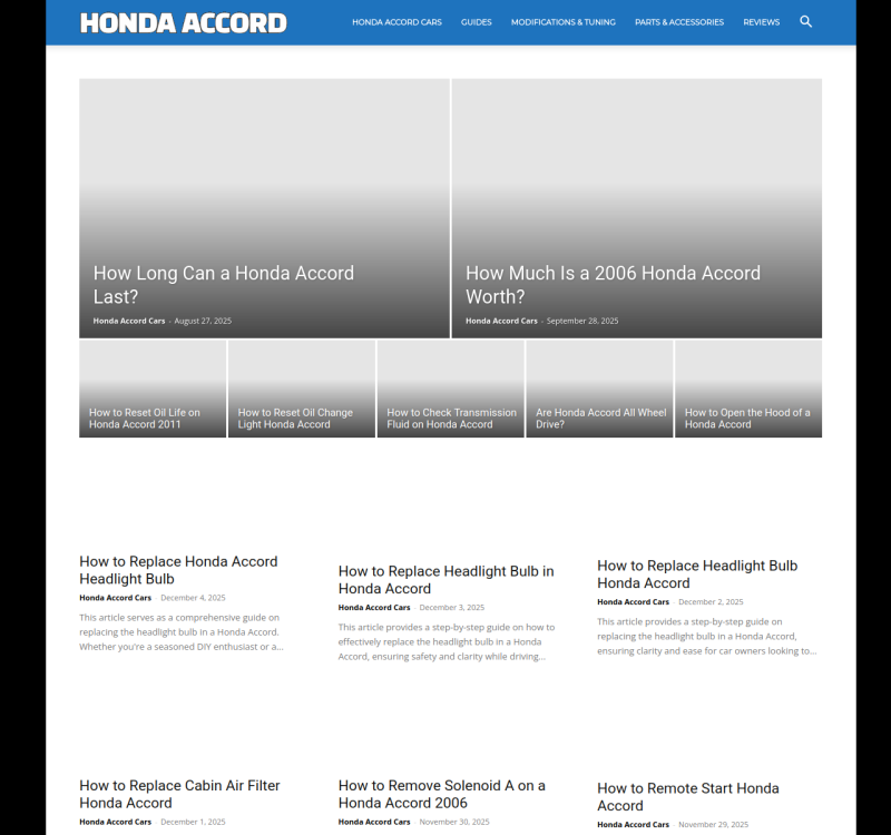 hondaaccord.net screenshot