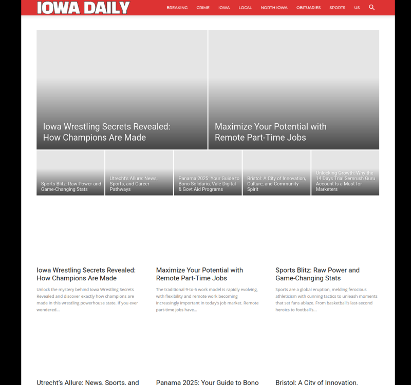 iowadaily.com screenshot