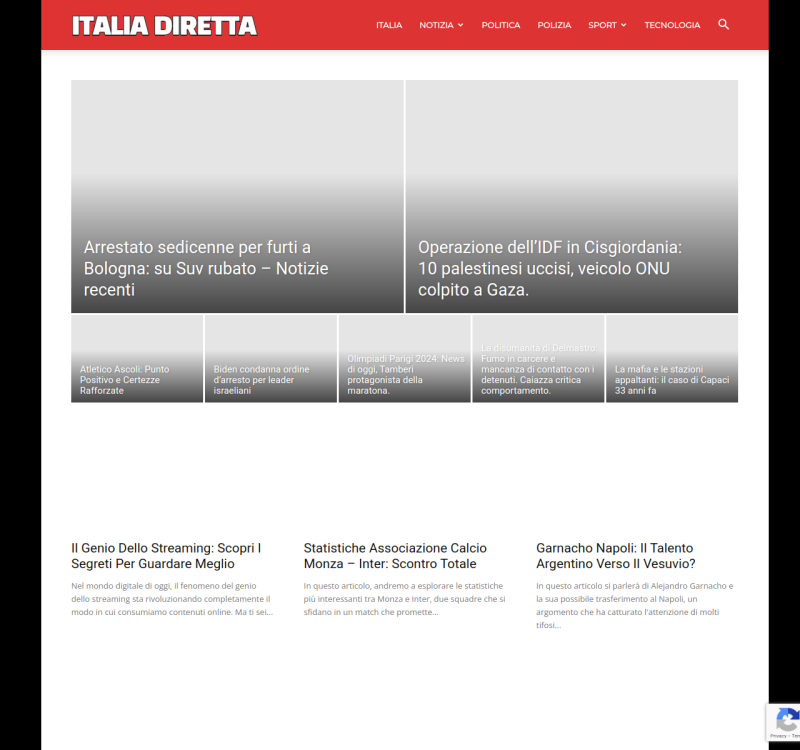 italiadiretta.it screenshot