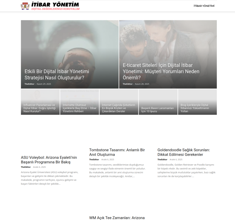 itibaryonetim.com screenshot