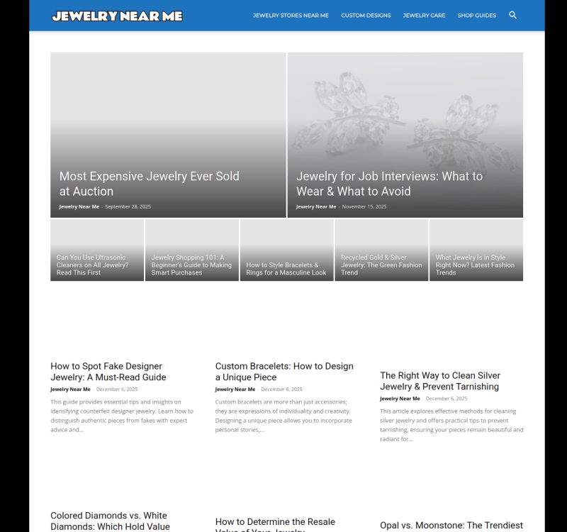 jewelrynearme.net screenshot