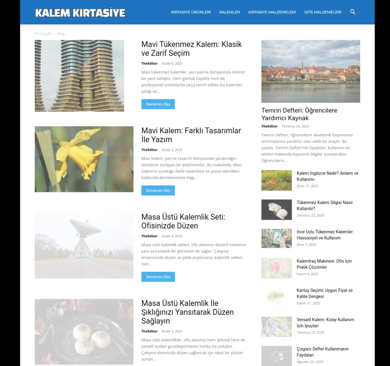 kalemkirtasiye.com screenshot