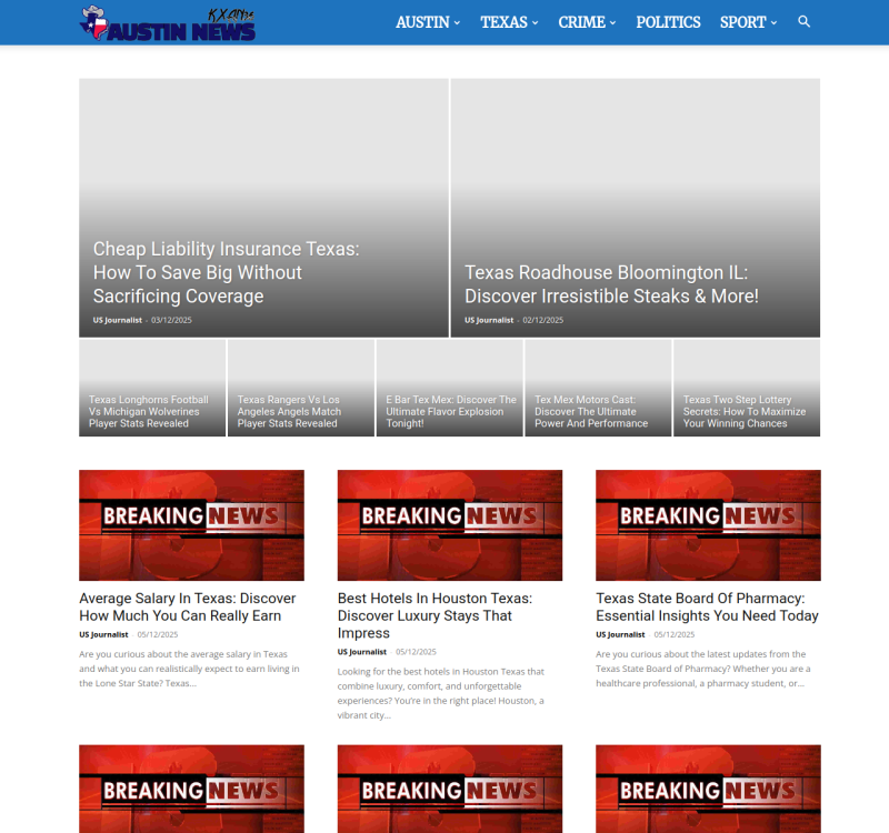 kxan36news.com screenshot