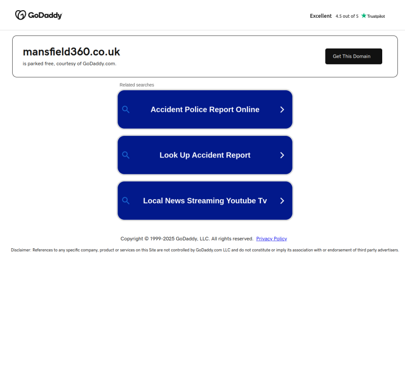 mansfield360.co.uk screenshot
