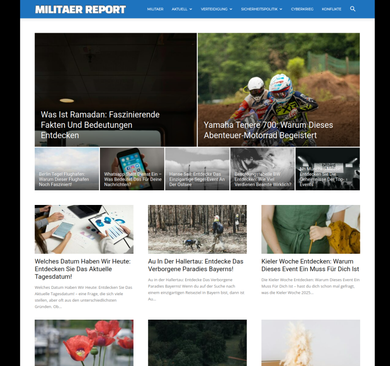 militaerreport.de screenshot