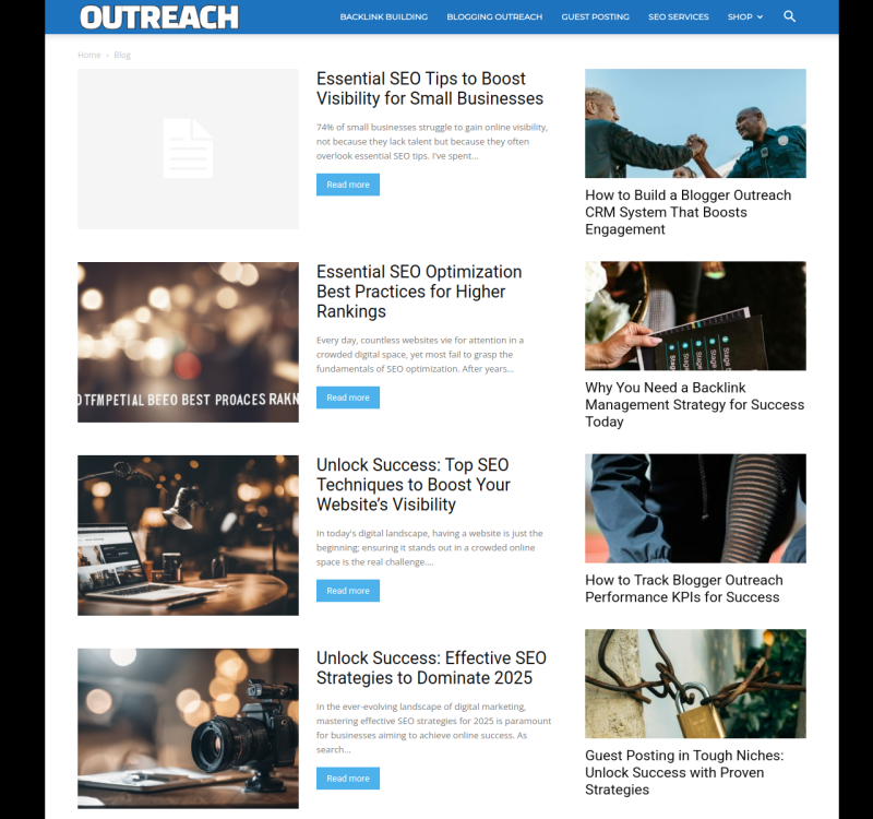 outreach.ws screenshot