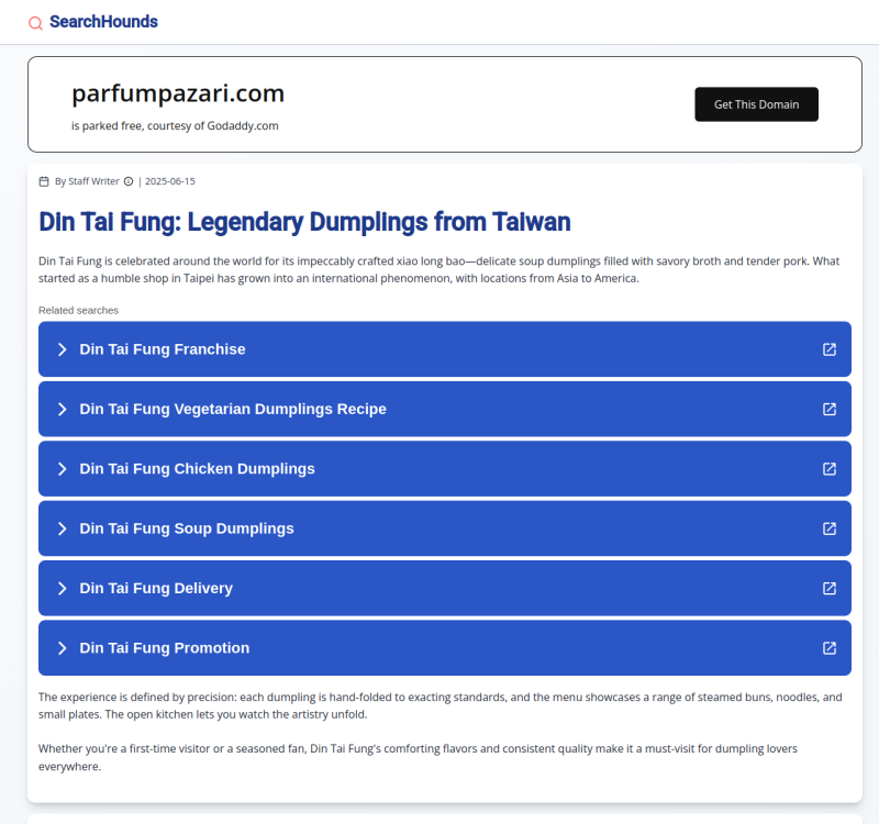 parfumpazari.com screenshot