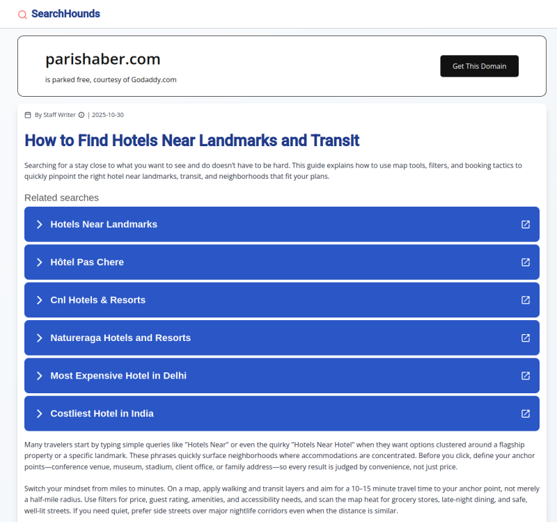 parishaber.com screenshot