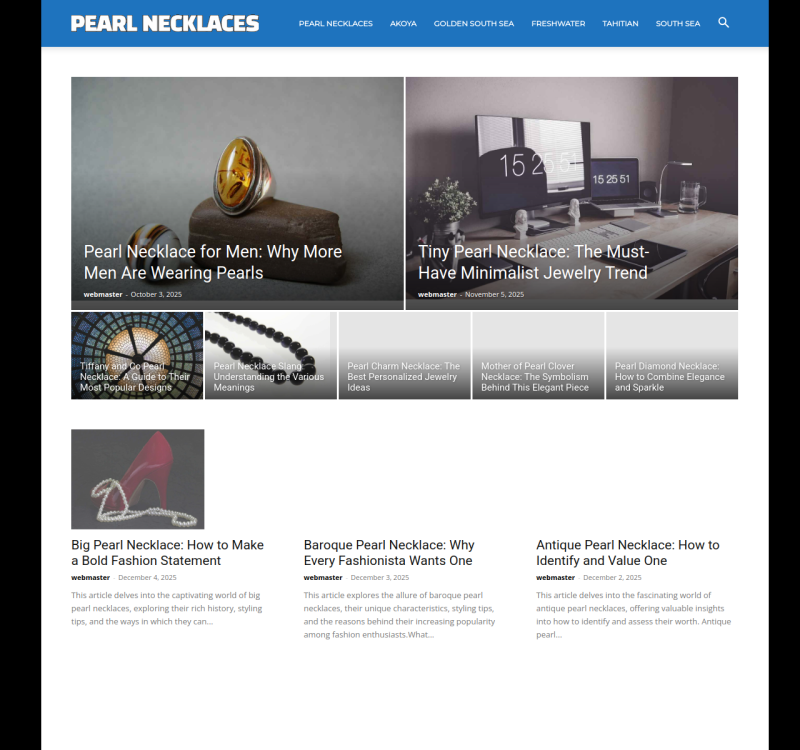 pearlnecklaces.net screenshot