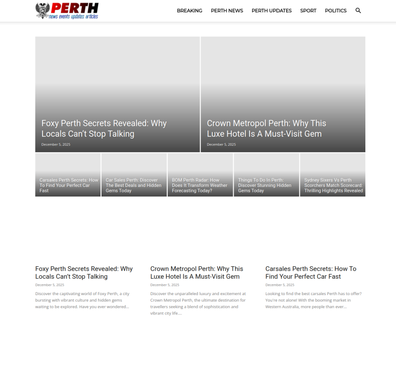 perthnews.uk screenshot